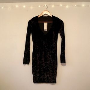 Black Velvet Dress